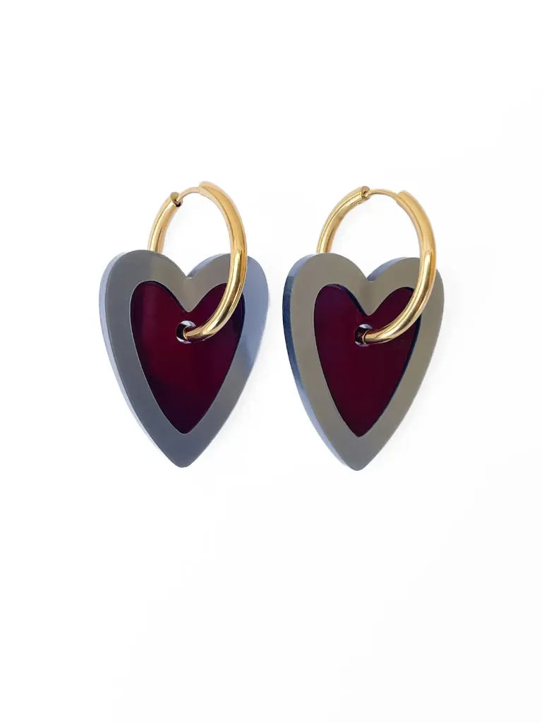 MARTA (Pearlescent grey, Gold color)